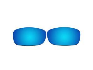 ACOMPATIBLE Replacement Lenses for Oakley Fives Squared (Old Version) Sunglasses (Ice Blue Mirror - Polarized) ACOMPATIBLE Replacement Lenses for Oakley Fives Squared (Old Version) Sunglasses (Ice Blue Mirror - Polarized)