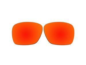 ACOMPATIBLE Replacement Lenses for Oakley Plaintiff Squared Sunglasses OO4063 (Fire Red Mirror - Polarized) ACOMPATIBLE Replacement Lenses for Oakley Plaintiff Squared Sunglasses OO4063 (Fire Red Mirror - Polarized)