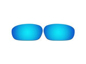 ACOMPATIBLE Replacement Lenses for Oakley Racing Jacket New Sunglasses OO9171 (Ice Blue Mirror - Polarized) ACOMPATIBLE Replacement Lenses for Oakley Racing Jacket New Sunglasses OO9171 (Ice Blue Mirror - Polarized)