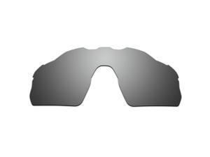 ACOMPATIBLE Replacement Vented Lenses for Oakley Radar EV Pitch Sunglasses OO9211 (Titanium Mirror - Polarized) ACOMPATIBLE Replacement Vented Lenses for Oakley Radar EV Pitch Sunglasses OO9211 (Titanium Mirror - Polarized)
