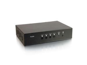 C2G 29275 C2G TruLink HDMI over Cat5 Extender Four Port Box Transmitter - 4 Input Device - 300 ft Range - 3 x Network (RJ-45) - 4 x HDMI In - WUXGA, Full HD - 1920 x 1200 - Category 6 C2G 29275 C2G TruLink HDMI over Cat5 Extender Four Port Box Transmitter - 4 Input Device - 300 ft Range - 3 x Network (RJ-45) - 4 x HDMI In - WUXGA, Full HD - 1920 x 1200 - Category 6