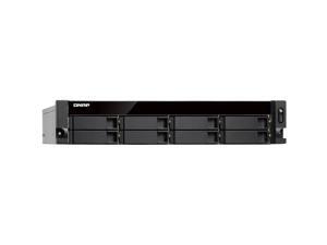 QNAP TS-863XU-RP-4G-US 2U 8-Bay AMD 64bit x86-based NAS iSCSI/IP-SAN, Quad Core 2.0GHz, 4GB RAM, 4 x 1GbE, 1 x 10GbE (10GBASE-T), Redundant PSU QNAP TS-863XU-RP-4G-US 2U 8-Bay AMD 64bit x86-based NAS iSCSI/IP-SAN, Quad Core 2.0GHz, 4GB RAM, 4 x 1GbE, 1 x 10GbE (10GBASE-T), Redundant PSU