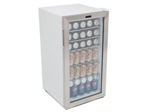 Whynter BR-128WS Beverage Refrigerator With Lock - Stainless Steel 120 Can Capacity Whynter BR-128WS Beverage Refrigerator With Lock - Stainless Steel 120 Can Capacity