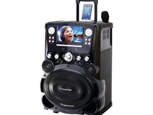Professional DVD/CD+G/MP3+G Bluetooth(R) Karaoke System with 7" TFT Color Screen & Tote Wheels - GP978 Professional DVD/CD+G/MP3+G Bluetooth(R) Karaoke System with 7" TFT Color Screen & Tote Wheels - GP978