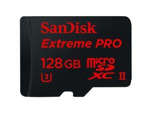 SanDisk Extreme Pro 128GB microSDXC Class 10 UHS-II U-3 Card w/USB 3.0 Reader SanDisk Extreme Pro 128GB microSDXC Class 10 UHS-II U-3 Card w/USB 3.0 Reader