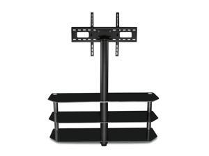 Mount-It! TV Entertainment Center with Glass Shelves Up to 55" TVs Mount-It! TV Entertainment Center with Glass Shelves Up to 55" TVs
