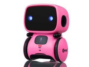 Contixo R1 Kids Mini Talking Robot | Voice Controlled, Sings & Dance, Funny for Adults & Family, Interactive Children's Toy for Boys, Girls, Infants & Toddlers (Pink) Contixo R1 Kids Mini Talking Robot | Voice Controlled, Sings & Dance, Funny for Adults & Family, Interactive Children's Toy for Boys, Girls, Infants & Toddlers (Pink)