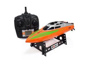Contixo RC Racing Boat Speedboat Ship | Radio Control Remote Controlled Speed Boat Swimming Pool Toy - Orange Contixo RC Racing Boat Speedboat Ship | Radio Control Remote Controlled Speed Boat Swimming Pool Toy - Orange