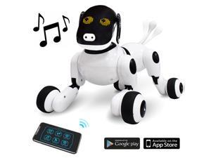 Contixo Puppy Smart Voice Activated & App Controlled Kids Robot Dog Toy | Interactive, Dances, Plays Music w/ Touch Sensor Control for Boys & Girls, Children, Adults Contixo Puppy Smart Voice Activated & App Controlled Kids Robot Dog Toy | Interactive, Dances, Plays Music w/ Touch Sensor Control for Boys & Girls, Children, Adults