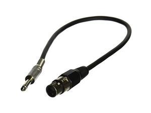 C2G 40039 Pro-Audio XLR Female to 1/4 Inch Male Cable, Black (1.5 Feet, 0.45 Meters) C2G 40039 Pro-Audio XLR Female to 1/4 Inch Male Cable, Black (1.5 Feet, 0.45 Meters)