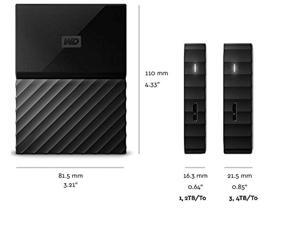 WD 2TB My Passport for Mac Portable Hard Drive - Time Machine Ready with Password Protection WD 2TB My Passport for Mac Portable Hard Drive - Time Machine Ready with Password Protection