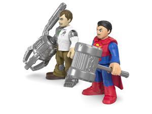 Fisher-Price Imaginext DC Super Friends Superman and Metallo Figures Fisher-Price Imaginext DC Super Friends Superman and Metallo Figures