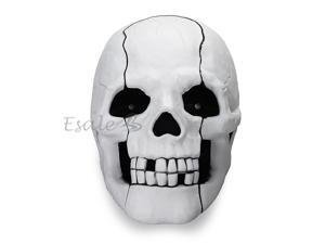 White Skull Head LED Flash Eyes Landline Corded Telephone Novelty White Skull Head LED Flash Eyes Landline Corded Telephone Novelty