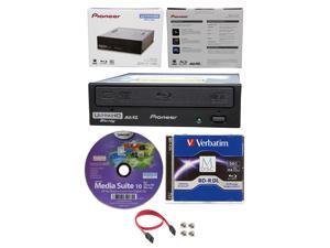 Pioneer 16x BDR-211UBK Internal Ultra HD UHD 4K Blu-ray Burner Drive+50GB M-Disc Pioneer 16x BDR-211UBK Internal Ultra HD UHD 4K Blu-ray Burner Drive+50GB M-Disc