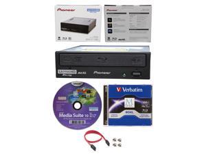 Pioneer 16x BDR-211UBK Internal Ultra HD UHD 4K Blu-ray Writer+100GB BDXL M-Disc Pioneer 16x BDR-211UBK Internal Ultra HD UHD 4K Blu-ray Writer+100GB BDXL M-Disc