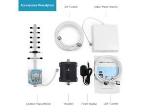 Phonetone Cell Phone Signal Booster for Home and Office Use - GSM 1900MHz Band 2 Cellular Signal Booster Antenna Phonetone Cell Phone Signal Booster for Home and Office Use - GSM 1900MHz Band 2 Cellular Signal Booster Antenna