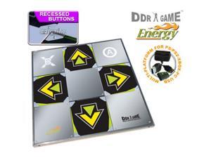 Dance Revolution ENERGY metal dance pad for PS/ PS2 - Xbox - PC DDR-M03822 Dance Revolution ENERGY metal dance pad for PS/ PS2 - Xbox - PC DDR-M03822