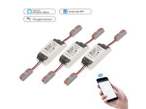 eMylo Smart Wifi Switches Wireless Relay Remote Control Light Switch Module Smart Home Automation Outlet Timer Compatible with Alexa, Google Home Via iphone Android 3 Packs eMylo Smart Wifi Switches Wireless Relay Remote Control Light Switch Module Smart Home Automation Outlet Timer Compatible with Alexa, Google Home Via iphone Android 3 Packs