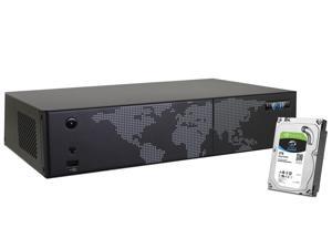 GW3216E (4TB) GW 16 Channel 4K Smart NVR H.264/H.265 Surveillance Recorder, Compatible All ONVIF IP Camera Up to 4K Cameras, 16TB HDD Capacity, Smart Time Bar Search, Motion Recording Smartphone P2P GW3216E (4TB) GW 16 Channel 4K Smart NVR H.264/H.265 Surveillance Recorder, Compatible All ONVIF IP Camera Up to 4K Cameras, 16TB HDD Capacity, Smart Time Bar Search, Motion Recording Smartphone P2P
