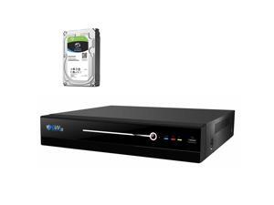 GW 8 Channel H.265 HDMI 4K Output Smart NVR / Network Video Recorder, Compatible with 8MP / 5MP /3MP / 1080IP (1TB HDD Included, Supports up to 20TB), Free App Access GW 8 Channel H.265 HDMI 4K Output Smart NVR / Network Video Recorder, Compatible with 8MP / 5MP /3MP / 1080IP (1TB HDD Included, Supports up to 20TB), Free App Access
