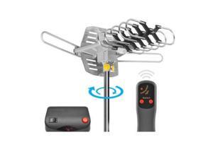 Ematic HD TV Motorized Outdoor Antenna with 150-Mile Range Ematic HD TV Motorized Outdoor Antenna with 150-Mile Range