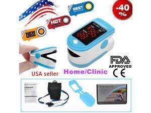 FDA CONTEC LED Finger tip Pulse Oximeter Blood Oxygen meter SpO2 Heart Rate Patient Monitor with Silicone Case CMS50DL FDA CONTEC LED Finger tip Pulse Oximeter Blood Oxygen meter SpO2 Heart Rate Patient Monitor with Silicone Case CMS50DL