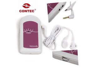 FDA CONTEC Pocket Fetal Doppler Prenatal Baby Heart Monitor PC Recorder Ultrasound Gel 40ml Baby Sound A PINK FDA CONTEC Pocket Fetal Doppler Prenatal Baby Heart Monitor PC Recorder Ultrasound Gel 40ml Baby Sound A PINK