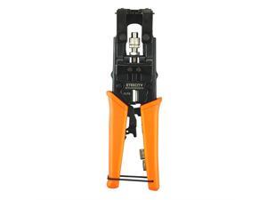 Etekcity Multifuntional Coax Compression Connector Adjustable Tool for RG58 RG59 RG6 F BNC RCA, Universal Wire Cutters, Deluxe Cable Crimper, Orange and Black Parent Etekcity Multifuntional Coax Compression Connector Adjustable Tool for RG58 RG59 RG6 F BNC RCA, Universal Wire Cutters, Deluxe Cable Crimper, Orange and Black Parent
