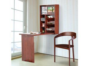 HomCom 836-026 Fold-Out Convertible Desk Wall Mounted Table Cabinet Workstation HomCom 836-026 Fold-Out Convertible Desk Wall Mounted Table Cabinet Workstation