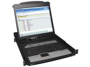 Tripp Lite 16-Port 1U Rack-Mount Console IP KVM Switch with 19 in. LCD (B020-U16-19-IP) Tripp Lite 16-Port 1U Rack-Mount Console IP KVM Switch with 19 in. LCD (B020-U16-19-IP)