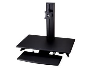 AMRCP100 Sit Stand Workstation Mast Stand Mount with Keyboard, Mouse and Monitor height adjustment. AMRCP100 Sit Stand Workstation Mast Stand Mount with Keyboard, Mouse and Monitor height adjustment.