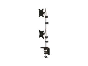 Amer Mounts HYDRA2V | HYDRA Ergonomic Dual Monitor Vertical Mount | Supports 15" - 27" Monitors Amer Mounts HYDRA2V | HYDRA Ergonomic Dual Monitor Vertical Mount | Supports 15" - 27" Monitors