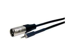 Comprehensive XLRP-MPS-10ST Standard Series XLR Plug to Stereo 3.5mm Mini Plug Audio Cable 10ft Comprehensive XLRP-MPS-10ST Standard Series XLR Plug to Stereo 3.5mm Mini Plug Audio Cable 10ft
