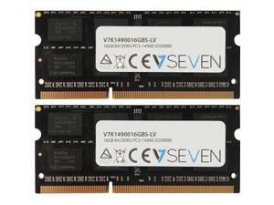 V7 16GB (2x8GB) DDR3 PC3 14900 1866MHZ SoDIMM Notebook Memory Kit V7 16GB (2x8GB) DDR3 PC3 14900 1866MHZ SoDIMM Notebook Memory Kit