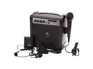 Pyle PWMA220BM Portable Karaoke Pa Amp-Mic Sys Bt Wl Streaming 3 Mics Included Pyle PWMA220BM Portable Karaoke Pa Amp-Mic Sys Bt Wl Streaming 3 Mics Included