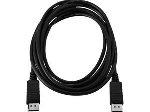 V7 V7DP2DP-6FT-BLK-1E Black Video Cable DisplayPort Male to DisplayPort Male 2m 6.6 ft. V7 V7DP2DP-6FT-BLK-1E Black Video Cable DisplayPort Male to DisplayPort Male 2m 6.6 ft.