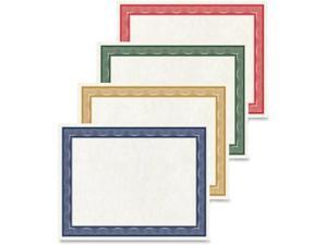 Geographics Traditional Awards Certificates - 60 lb - 8.50" x 11" - Inkjet Compatible - White with Multicolor Border40 / Geographics Traditional Awards Certificates - 60 lb - 8.50" x 11" - Inkjet Compatible - White with Multicolor Border40 /
