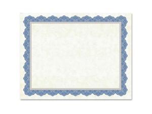 Geographics Drama Blue Border Blank Certificates - 8.50" x 11" - Inkjet, Laser Compatible with Blue Border15 / Pack GEO Geographics Drama Blue Border Blank Certificates - 8.50" x 11" - Inkjet, Laser Compatible with Blue Border15 / Pack GEO
