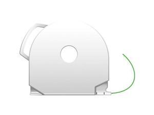 3D Systems PLA Plastic Filament Cartridge for CubePro 3D Printer, Green 3D Systems PLA Plastic Filament Cartridge for CubePro 3D Printer, Green