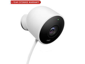 Nest (NC2100ES) Outdoor Security Camera - White + 1 Year Extended Warranty Nest (NC2100ES) Outdoor Security Camera - White + 1 Year Extended Warranty