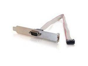Cables To Go IDC Female to DB-9 Male Cable Adapter. DB9M SERIAL ADD-A-PORT ADAPTER W/ BRACKET FOR INTEL MOTHERBOARDS SERCRD. DB-9 Male, IDC Female Cables To Go IDC Female to DB-9 Male Cable Adapter. DB9M SERIAL ADD-A-PORT ADAPTER W/ BRACKET FOR INTEL MOTHERBOARDS SERCRD. DB-9 Male, IDC Female