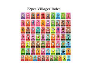 Animal Crossing - New 72Pcs Full Set NFC PVC TAG Mini Cards for Switch AMIIBO WII U Animal Crossing - New 72Pcs Full Set NFC PVC TAG Mini Cards for Switch AMIIBO WII U