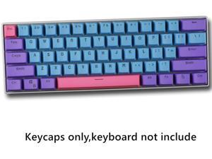 CORN 61 Key Layout OEM Profile PBT Thick Keycaps for 60% Mechanical Keyboard for RK61,GANSS ALT61,IKBC poker, Anne PRO,GH60, iqunix f60 Joker CORN 61 Key Layout OEM Profile PBT Thick Keycaps for 60% Mechanical Keyboard for RK61,GANSS ALT61,IKBC poker, Anne PRO,GH60, iqunix f60 Joker