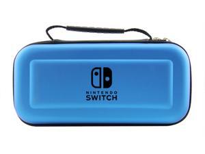 Corn Electronics Tough Pouch Carrying Case for Nintendo Switch with 9HD Tempered Glass Screen Protector - Blue Corn Electronics Tough Pouch Carrying Case for Nintendo Switch with 9HD Tempered Glass Screen Protector - Blue