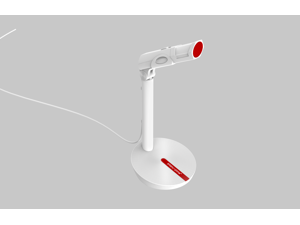 Corn Electronics Plug and Play Home Studio Adjustable USB Desktop Microphone Compatible w/ PC ideal for Gaming Chatting, Skype, MSN, Yahoo Recording - White Corn Electronics Plug and Play Home Studio Adjustable USB Desktop Microphone Compatible w/ PC ideal for Gaming Chatting, Skype, MSN, Yahoo Recording - White