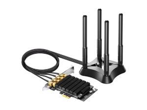 TP-LINK TL-WDN8280 (Asus PCE-AC88 Chip) AC3167 Dual Band Wireless PCI Express Adapter, 2.4 GHz 1000 Mbps / 5GHz 2167 Mbps, IEEE 802.1ac/b/g/n, WPA-PSK/WPA2-PSK/WPA/WPA2, Windows 7/8/10 TP-LINK TL-WDN8280 (Asus PCE-AC88 Chip) AC3167 Dual Band Wireless PCI Express Adapter, 2.4 GHz 1000 Mbps / 5GHz 2167 Mbps, IEEE 802.1ac/b/g/n, WPA-PSK/WPA2-PSK/WPA/WPA2, Windows 7/8/10