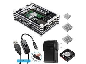 Corn Raspberry Pi 3 Accessories Kit Includes Fan Cooling and Heatsinks, 5V/2.5A Power Supply, Micro USB with On/Off Switch Case for Pi 3B 2 Model B (Not include Raspberry pi board) Corn Raspberry Pi 3 Accessories Kit Includes Fan Cooling and Heatsinks, 5V/2.5A Power Supply, Micro USB with On/Off Switch Case for Pi 3B 2 Model B (Not include Raspberry pi board)