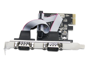 CORN PCI Expansion Card Adapter To 2-Port RS232 Serial PCIe CORN PCI Expansion Card Adapter To 2-Port RS232 Serial PCIe