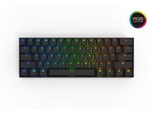 Anne Pro 2 Mechanical Keyboard 60% RGB Wired/ Wireless Bluetooth 4.0 PBT Type-c Cherry MX Brown-Black Anne Pro 2 Mechanical Keyboard 60% RGB Wired/ Wireless Bluetooth 4.0 PBT Type-c Cherry MX Brown-Black