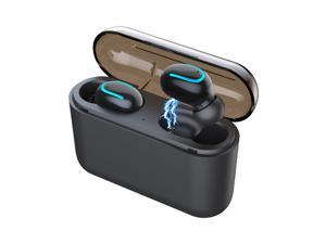 Bluetooth 5.0 Headphone, Wireless Earbud, True Wireless Earphone Deep Bass 3D Stereo Sound Headphone Noise Cancelling Headset with Portable Charging Case ,Mini & Comfortable Design (Dual Earbud) Bluetooth 5.0 Headphone, Wireless Earbud, True Wireless Earphone Deep Bass 3D Stereo Sound Headphone Noise Cancelling Headset with Portable Charging Case ,Mini & Comfortable Design (Dual Earbud)